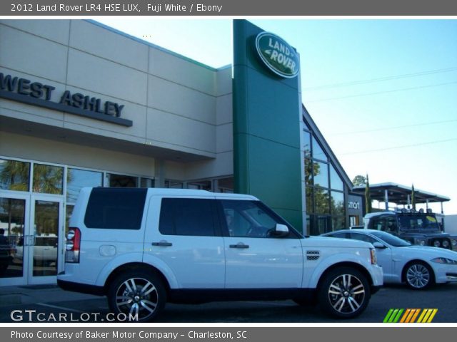 2012 Land Rover LR4 HSE LUX in Fuji White