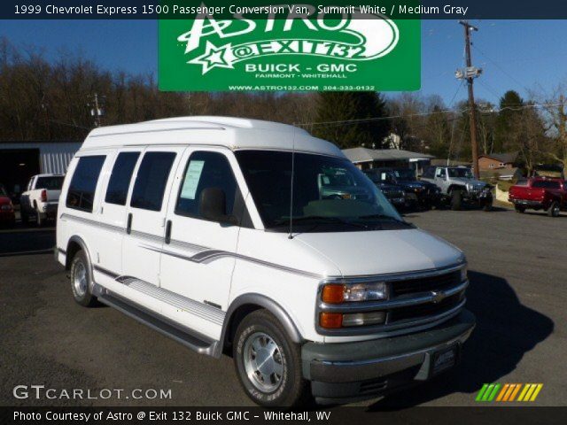 1999 Chevrolet Express 1500 Passenger Conversion Van in Summit White