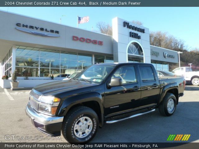 2004 Chevrolet Colorado Z71 Crew Cab 4x4 in Black