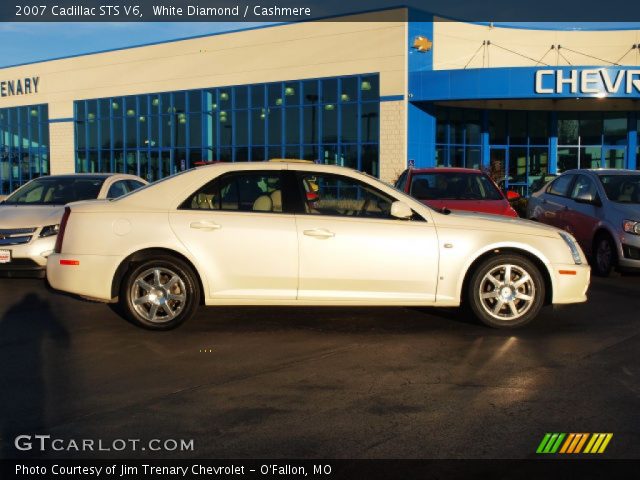 2007 Cadillac STS V6 in White Diamond