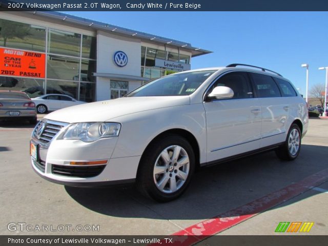 2007 Volkswagen Passat 2.0T Wagon in Candy White