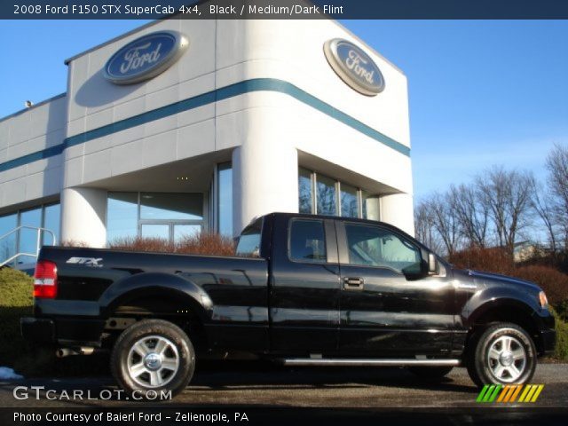 2008 Ford F150 STX SuperCab 4x4 in Black
