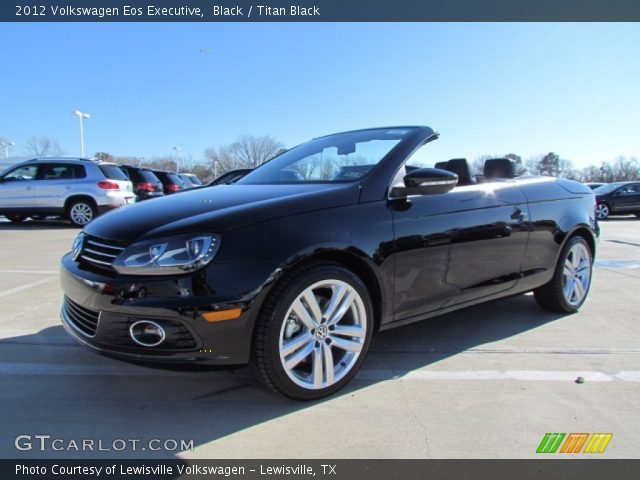 2012 Volkswagen Eos Executive in Black