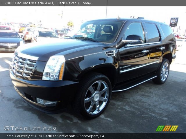 2008 Cadillac Escalade AWD in Black Raven