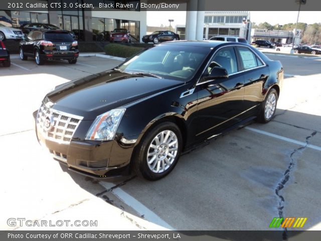 2012 Cadillac CTS 3.0 Sedan in Black Raven