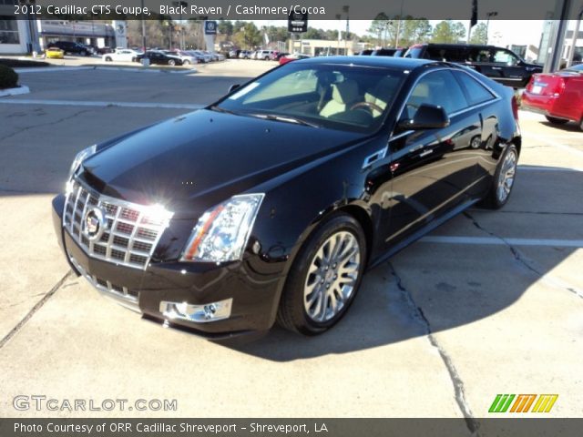 2012 Cadillac CTS Coupe in Black Raven
