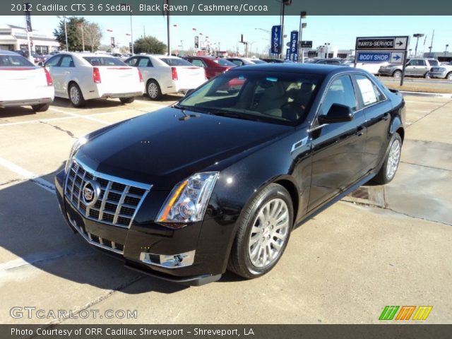 2012 Cadillac CTS 3.6 Sedan in Black Raven