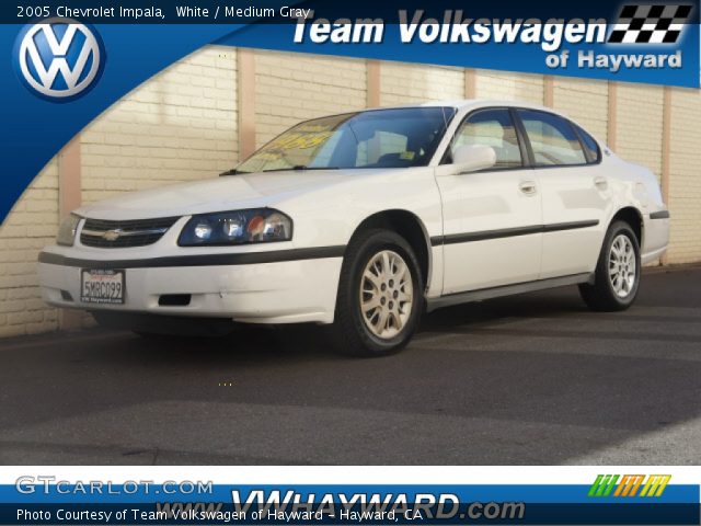 2005 Chevrolet Impala  in White