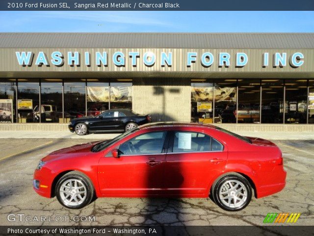 2010 Ford Fusion SEL in Sangria Red Metallic