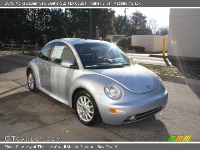 2005 Volkswagen New Beetle GLS TDI Coupe in Reflex Silver Metallic