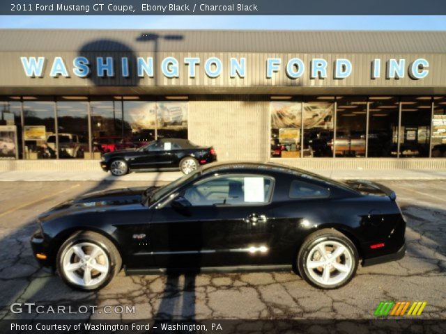 2011 Ford Mustang GT Coupe in Ebony Black