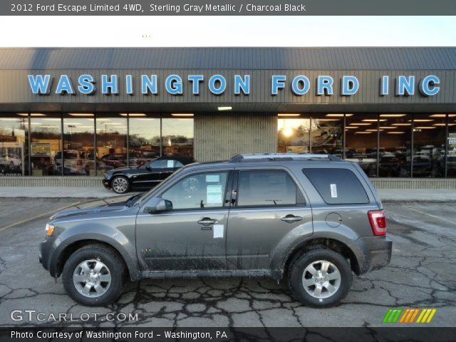 2012 Ford Escape Limited 4WD in Sterling Gray Metallic