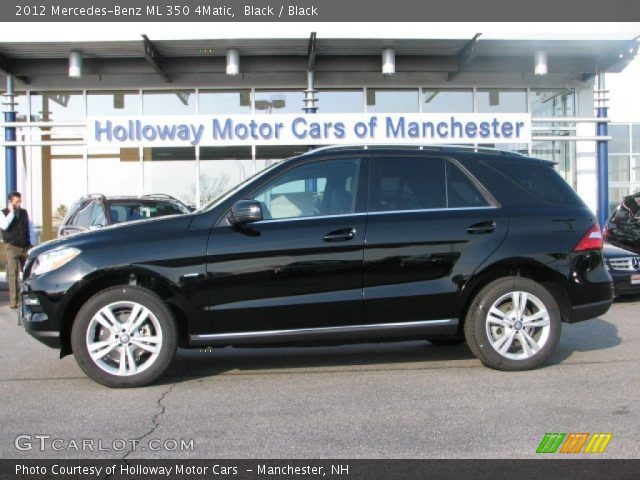 2012 Mercedes-Benz ML 350 4Matic in Black
