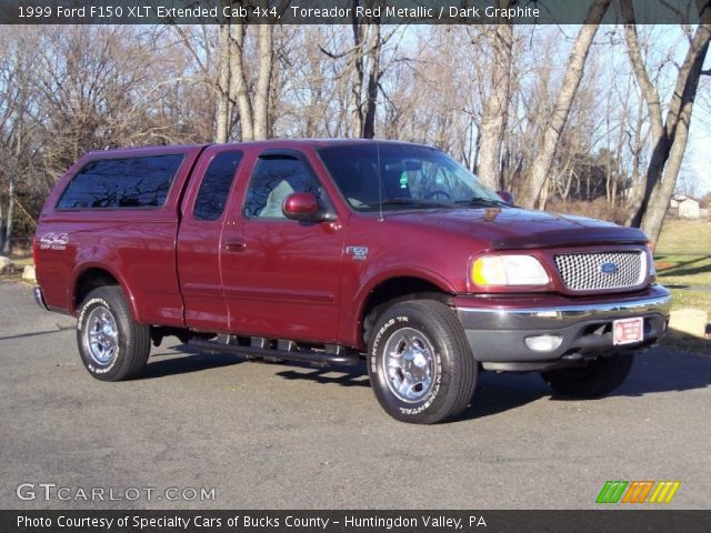 1999 Ford F150 XLT Extended Cab 4x4 in Toreador Red Metallic