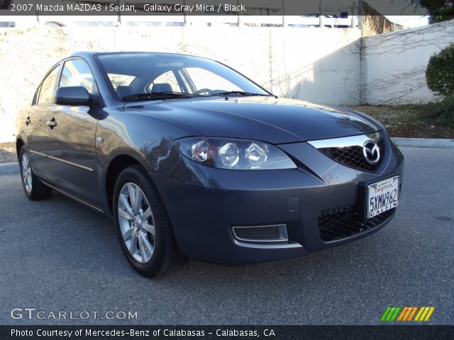 2007 Mazda MAZDA3 i Sedan in Galaxy Gray Mica