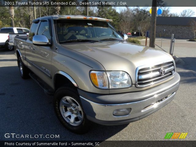 2001 Toyota Tundra SR5 Extended Cab in Desert Sand Metallic