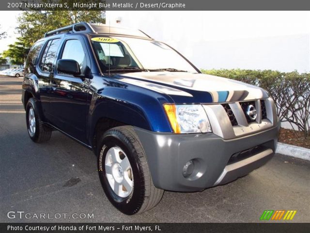 2007 Nissan Xterra S in Midnight Blue Metallic