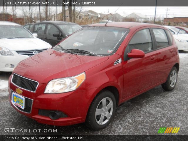 2011 Chevrolet Aveo Aveo5 LT in Sport Red