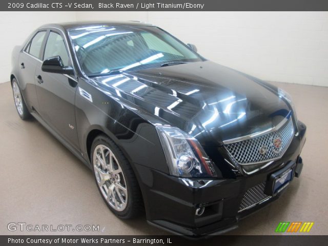 2009 Cadillac CTS -V Sedan in Black Raven