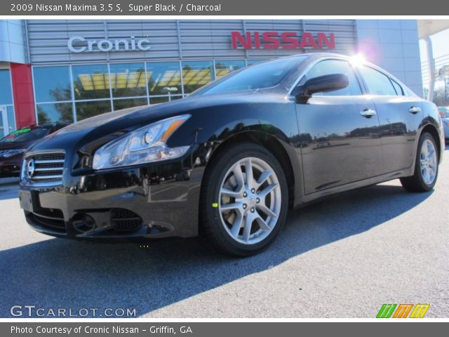 2009 Nissan Maxima 3.5 S in Super Black