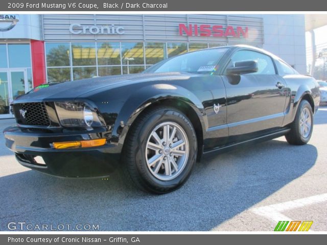 2009 Ford Mustang V6 Coupe in Black