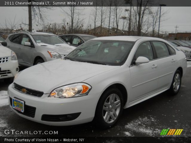 2011 Chevrolet Impala LT in Summit White