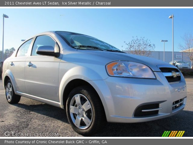 2011 Chevrolet Aveo LT Sedan in Ice Silver Metallic