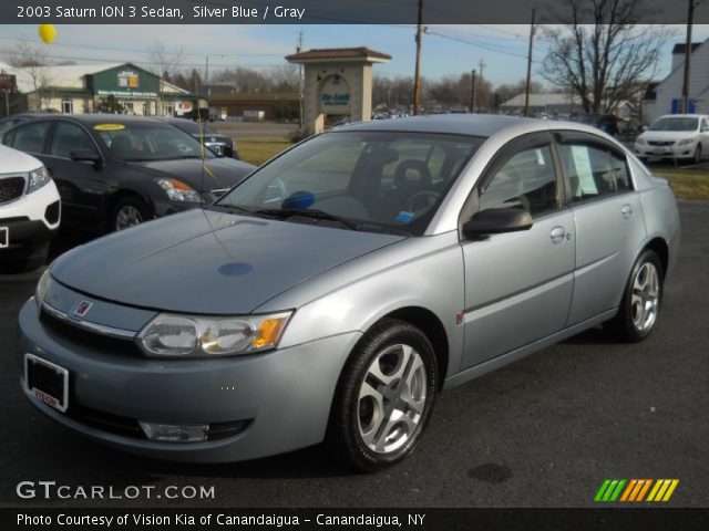 2003 Saturn ION 3 Sedan in Silver Blue