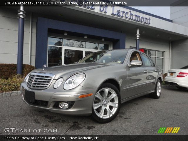 2009 Mercedes-Benz E 350 4Matic Sedan in Pewter Metallic