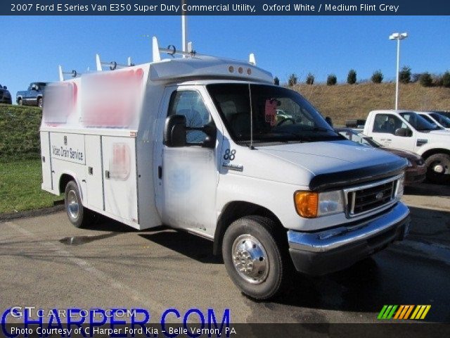 2007 Ford E Series Van E350 Super Duty Commercial Utility in Oxford White
