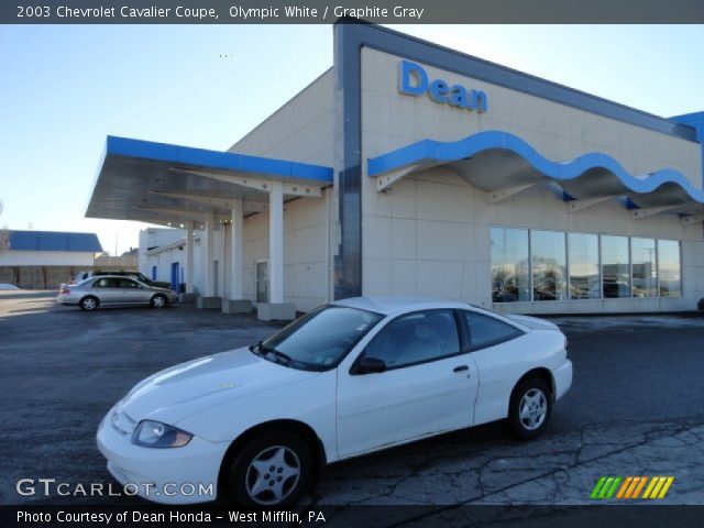 2003 Chevrolet Cavalier Coupe in Olympic White