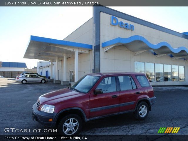 1997 Honda CR-V LX 4WD in San Marino Red