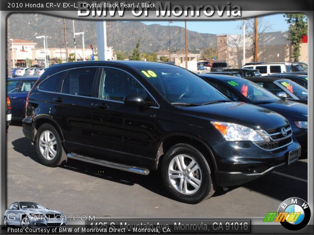 2010 Honda CR-V EX-L in Crystal Black Pearl