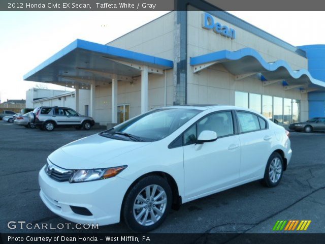 2012 Honda Civic EX Sedan in Taffeta White