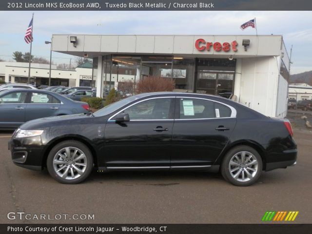 2012 Lincoln MKS EcoBoost AWD in Tuxedo Black Metallic