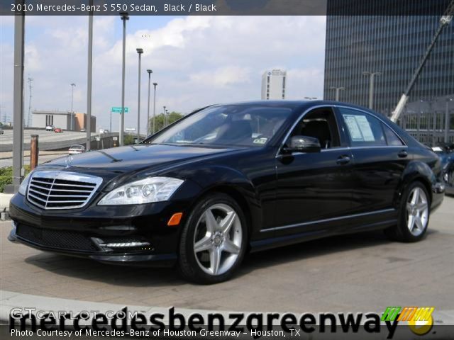 2010 Mercedes-Benz S 550 Sedan in Black