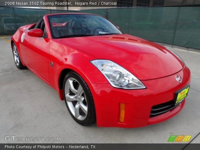 2008 Nissan 350Z Touring Roadster in Nogaro Red