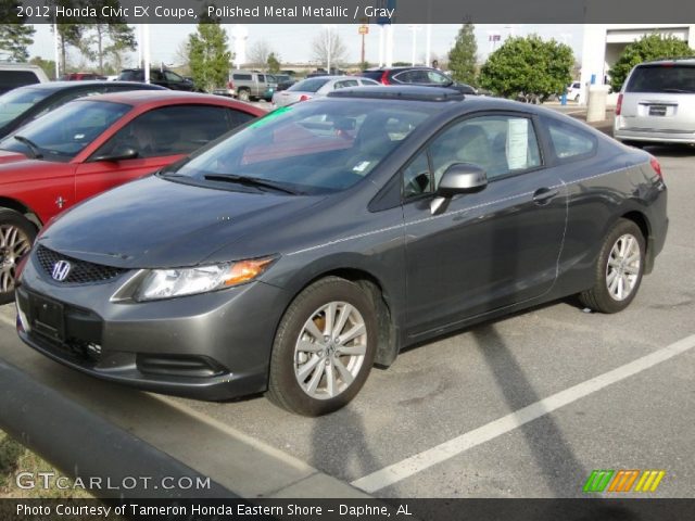 2012 Honda Civic EX Coupe in Polished Metal Metallic