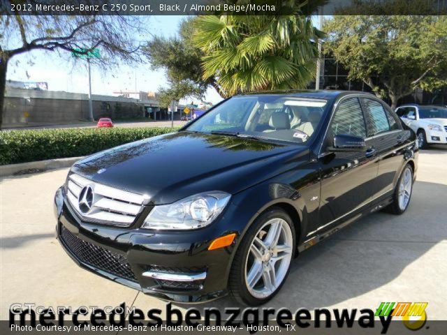 2012 Mercedes-Benz C 250 Sport in Black
