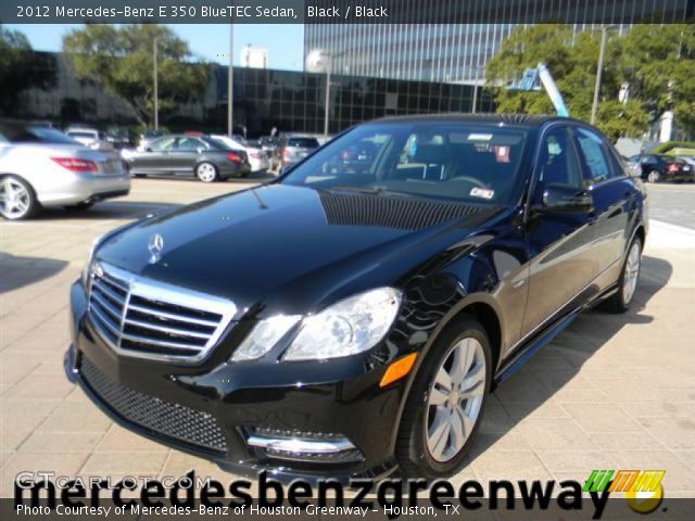 2012 Mercedes-Benz E 350 BlueTEC Sedan in Black
