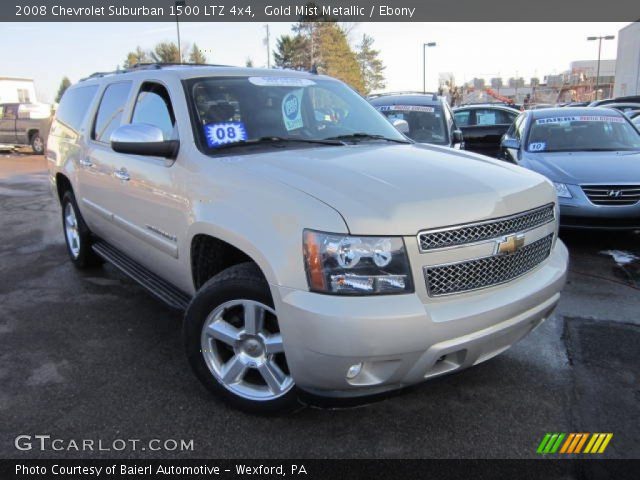 2008 Chevrolet Suburban 1500 LTZ 4x4 in Gold Mist Metallic
