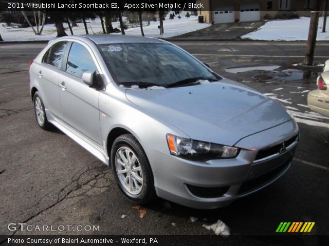2011 Mitsubishi Lancer Sportback ES in Apex Silver Metallic