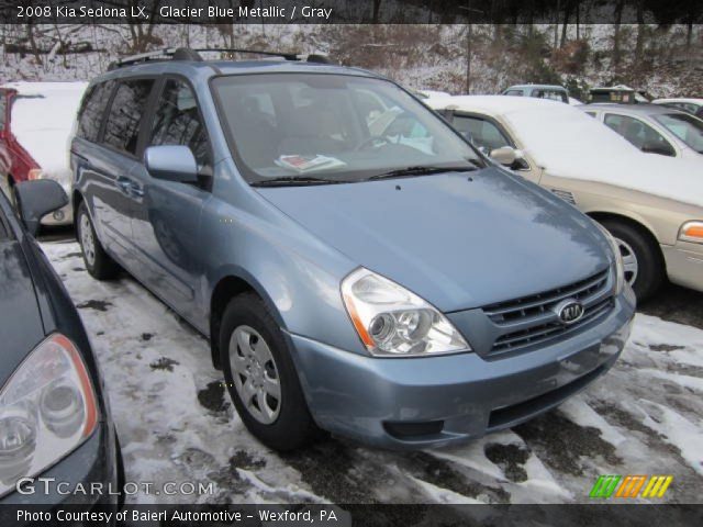 2008 Kia Sedona LX in Glacier Blue Metallic