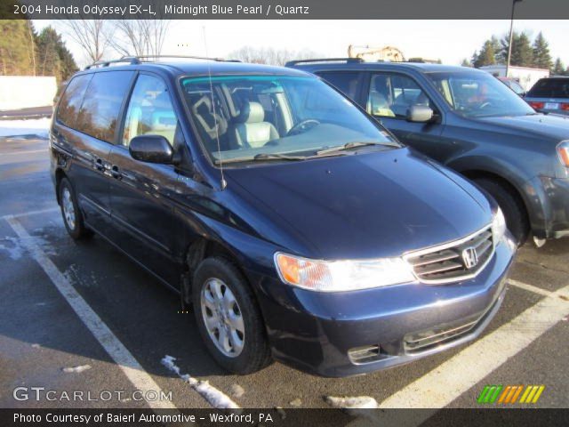 2004 Honda Odyssey EX-L in Midnight Blue Pearl
