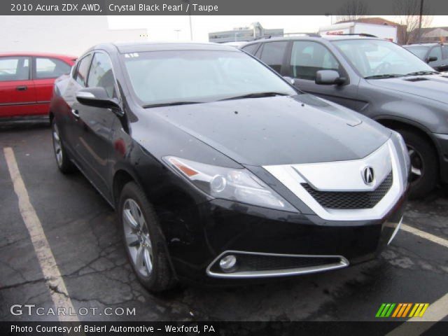 2010 Acura ZDX AWD in Crystal Black Pearl
