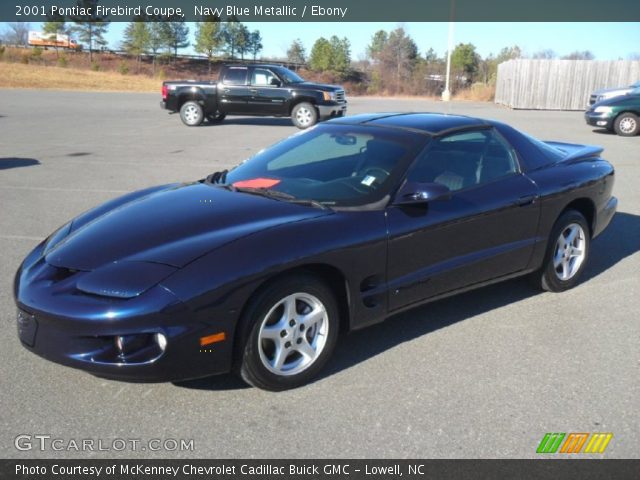 2001 Pontiac Firebird Coupe in Navy Blue Metallic