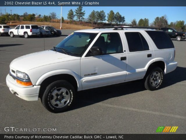 2002 Chevrolet Blazer LS 4x4 in Summit White