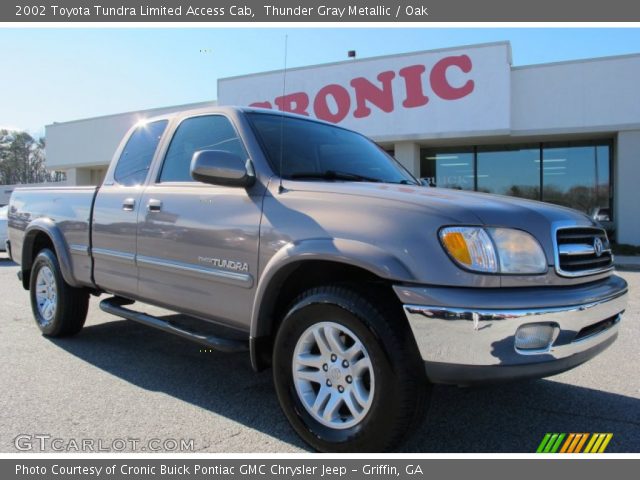 2002 Toyota Tundra Limited Access Cab in Thunder Gray Metallic