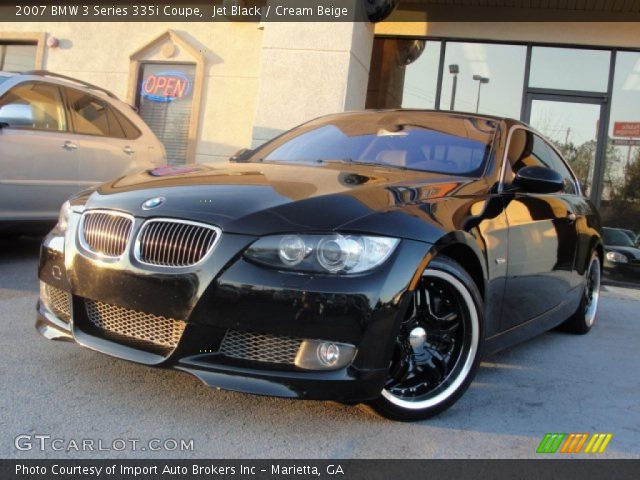 2007 BMW 3 Series 335i Coupe in Jet Black