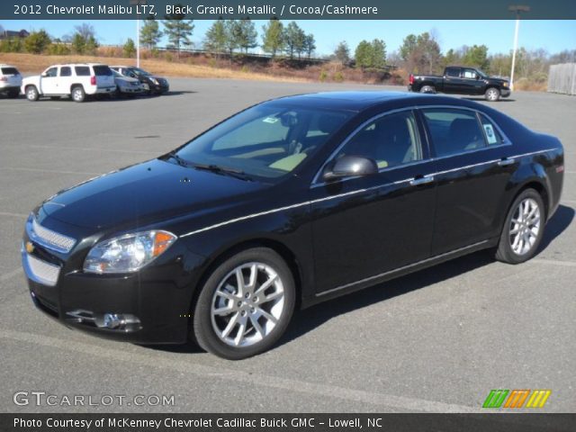 2012 Chevrolet Malibu LTZ in Black Granite Metallic